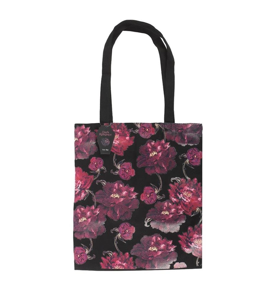 Something Different - Tote bag motif/style Floral DARK ROMANCE