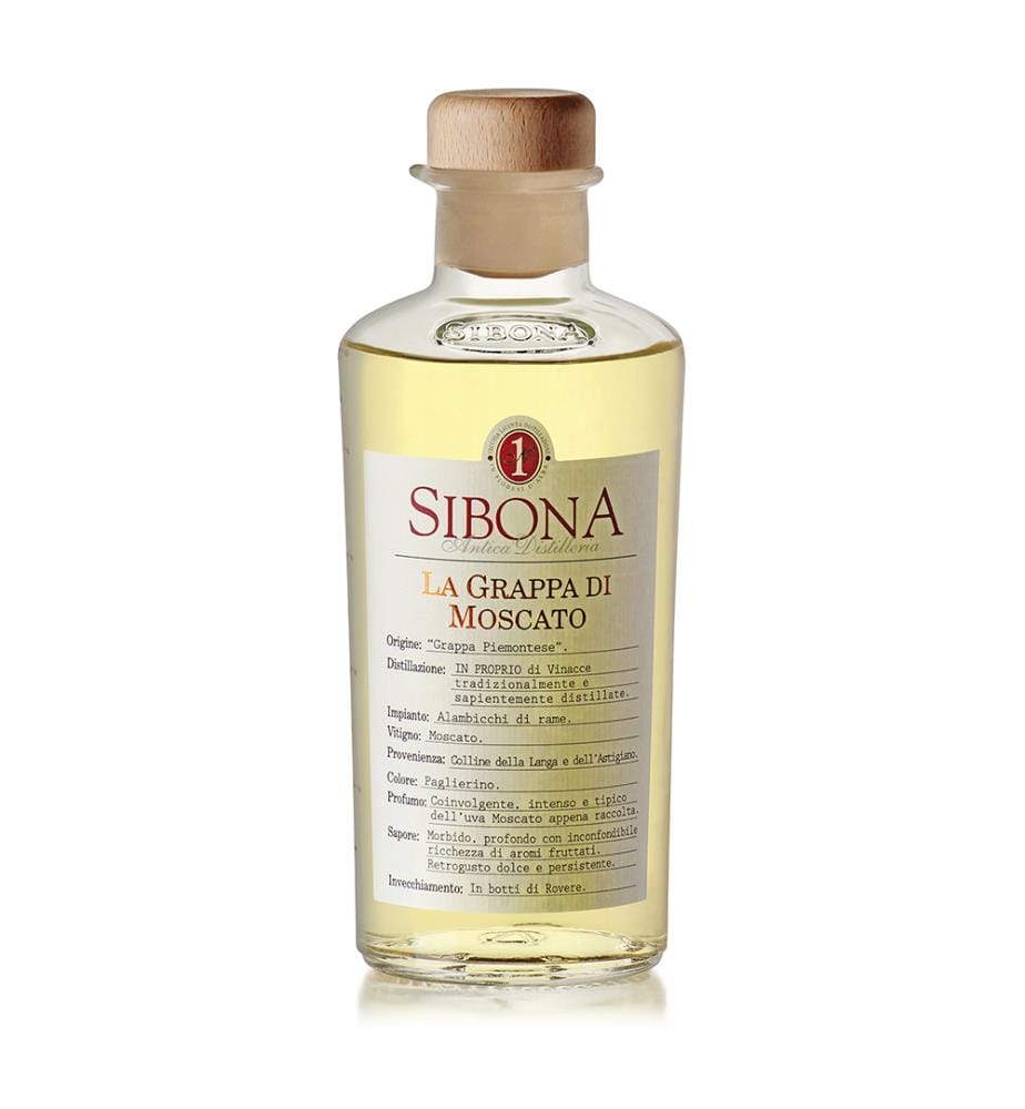 Sibona Grappa Moscato - 50 cl