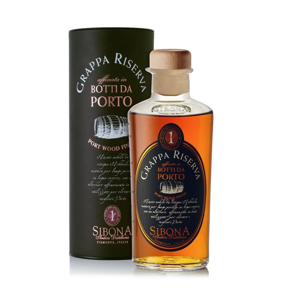 Grappa di Nebbiolo invecchiata in botti da Porto - 50 cl