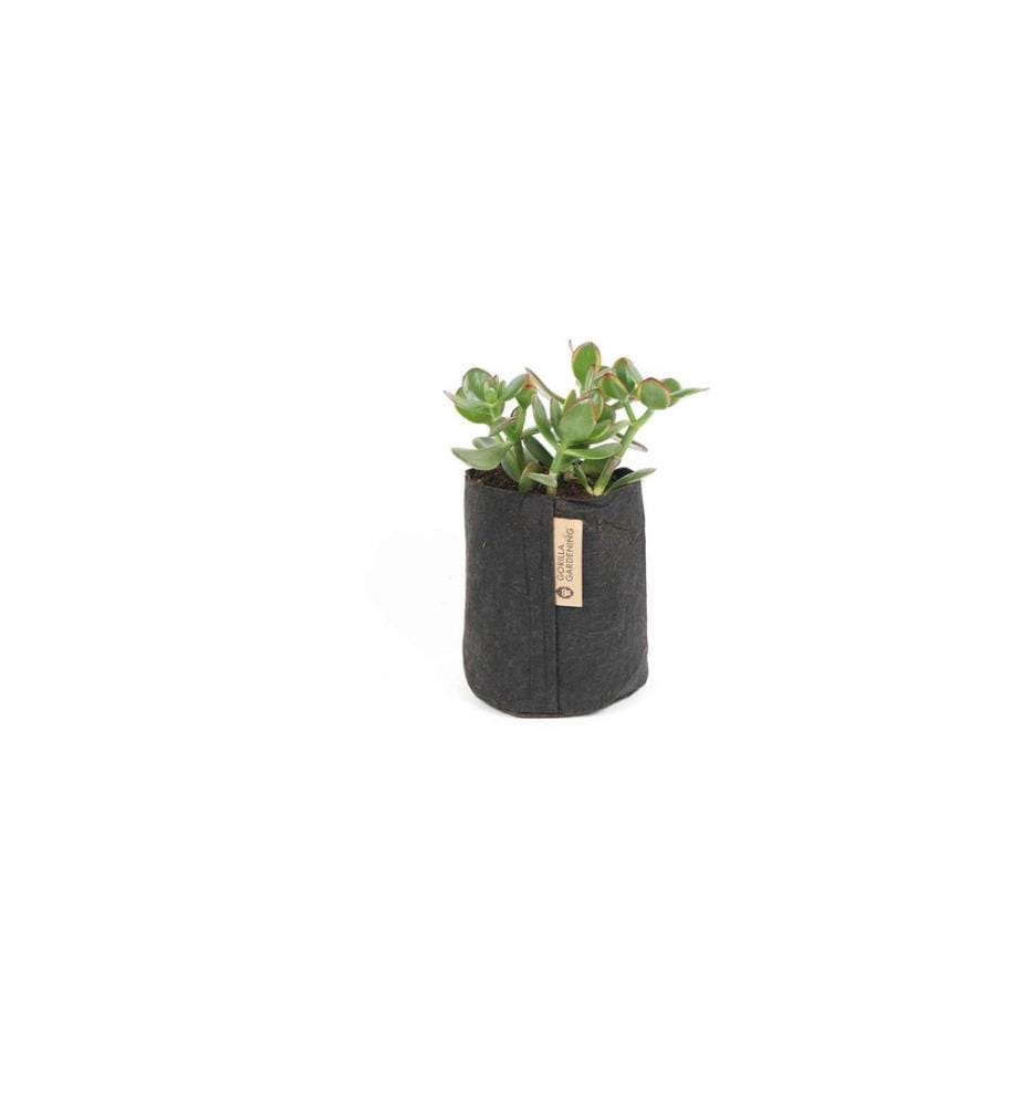 Gorilla Gardening Sac à plantes Noir