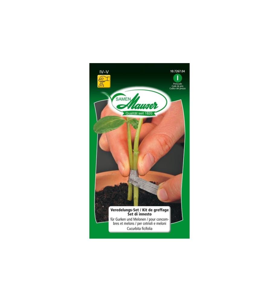 Kit de greffage pour concombres et melons Mauser