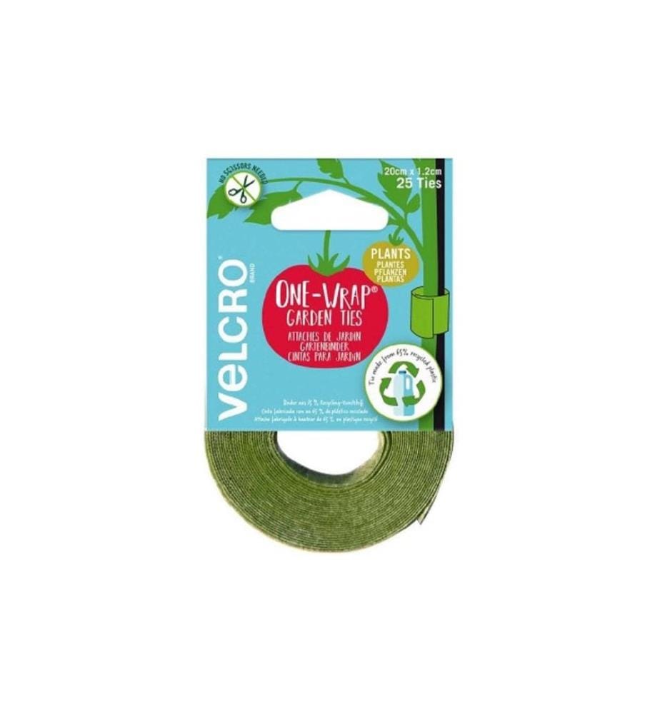 Samen Mauser Lien de jardin Velcro One  Wrap, 25 pièces, 20 x 1.2 cm