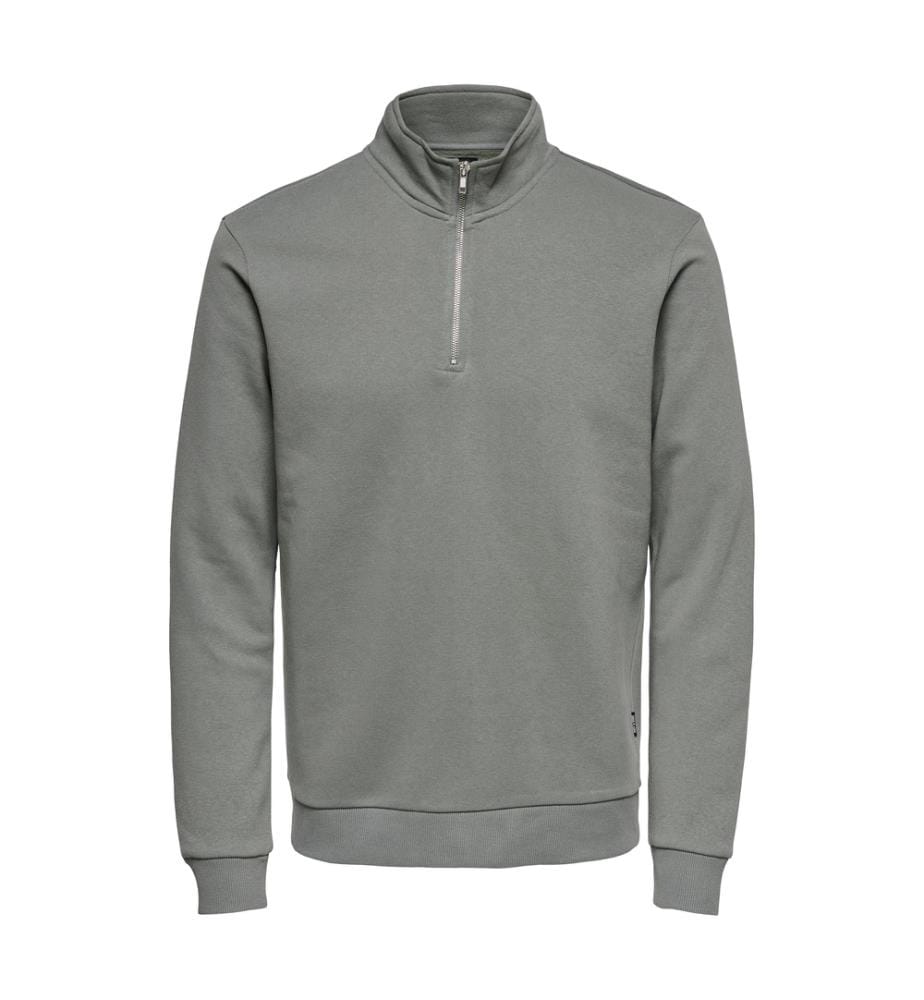 Sweat-shirt - Gris Castor