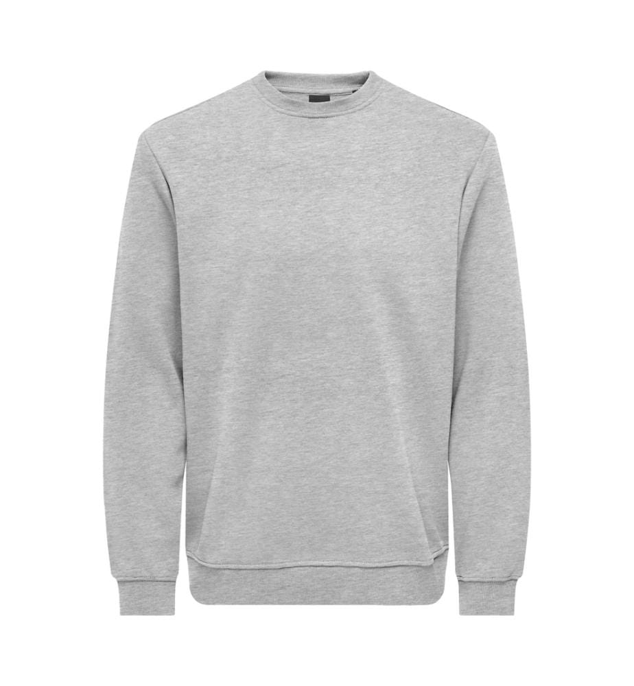 Sweat Regular Fit Connor Life - Gris Clair