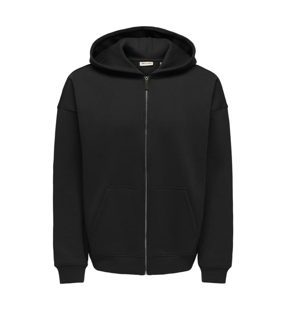 Veste à capuche Oversize Fit Ceres - Noir