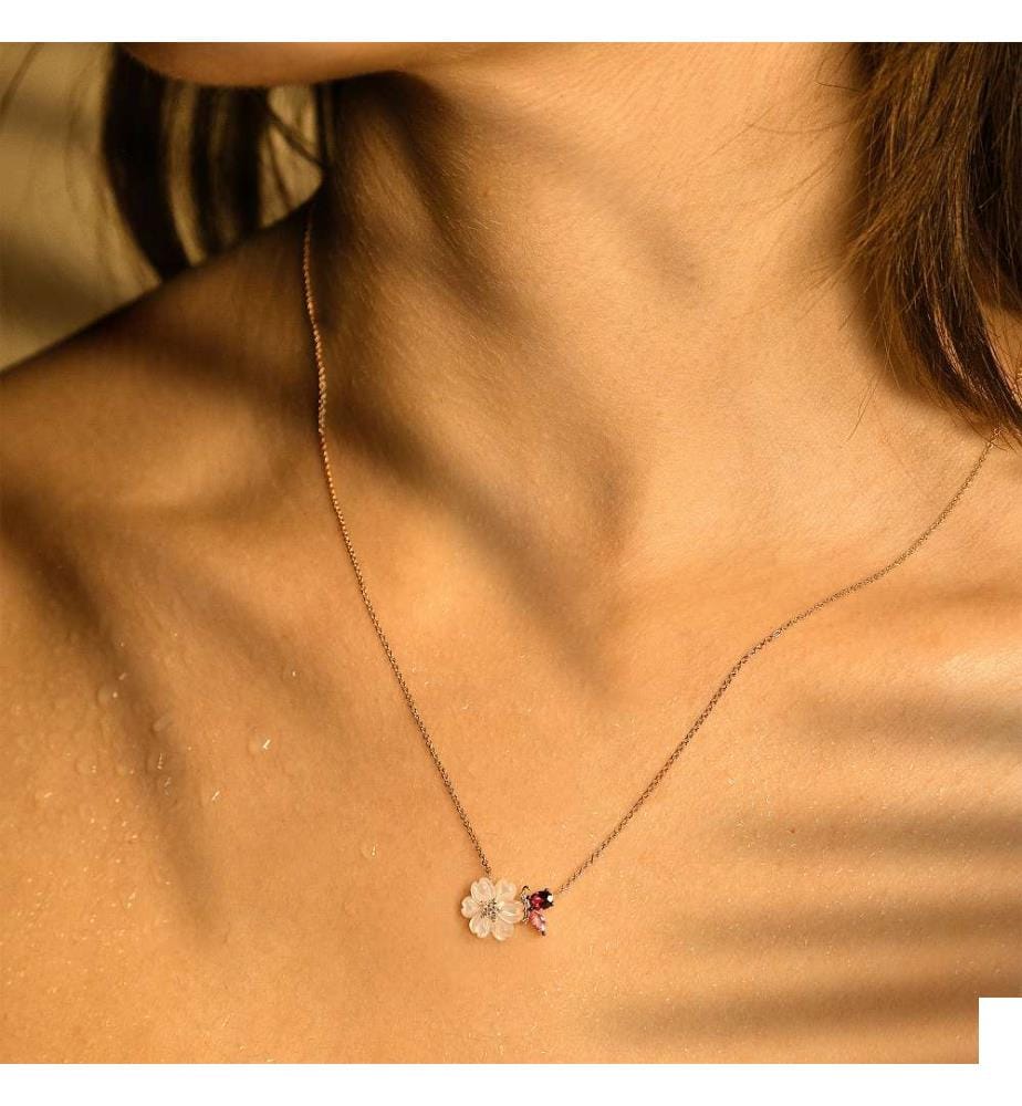 Collier Dorothea - Or Rose 375/1000