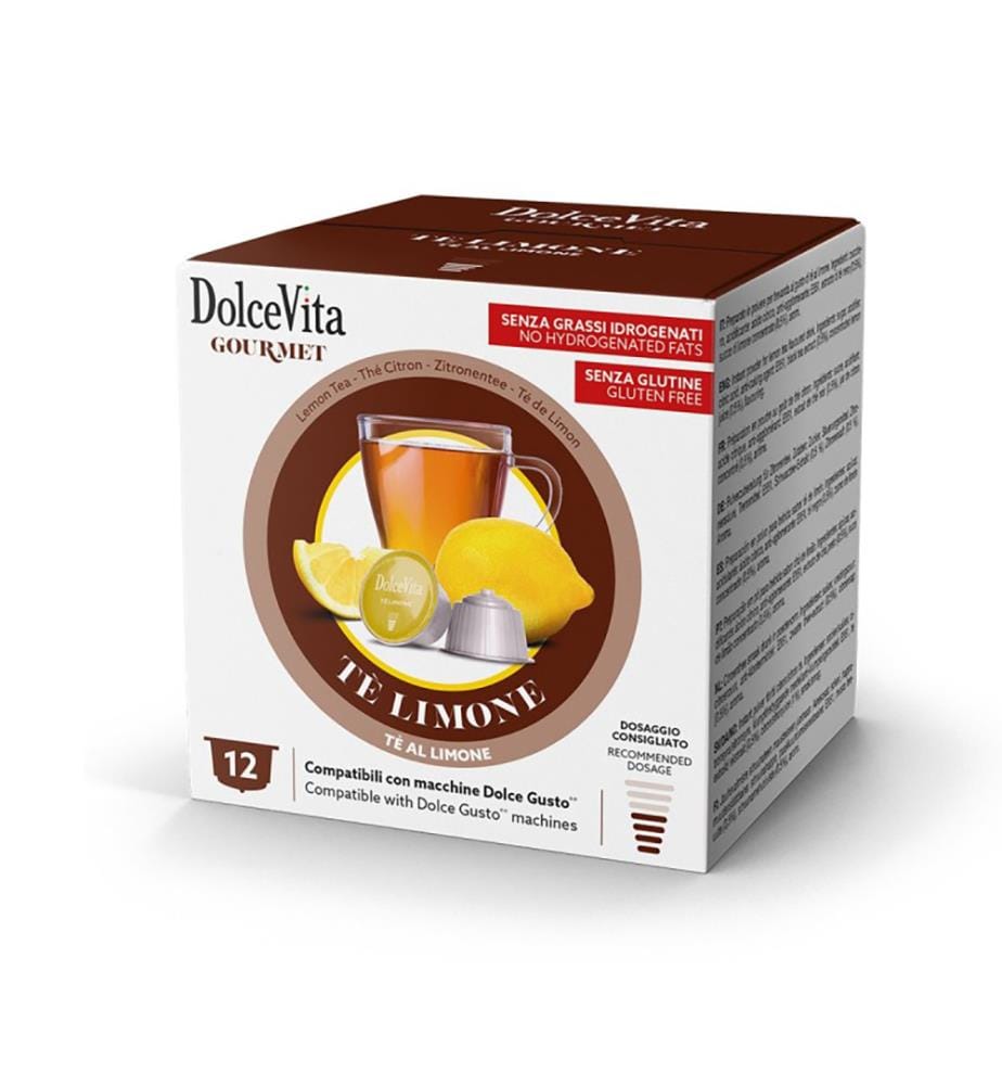 6 x DolceVita Tè Limone, capsules Dolce Gusto - lot de 12