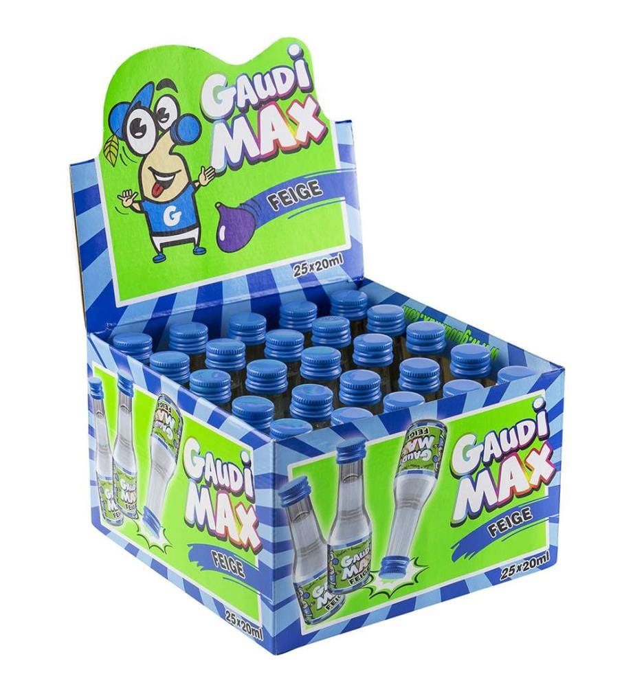 25x Gaudi Max Liqueur Figue 17% Vol., 25 pièces - 20ml