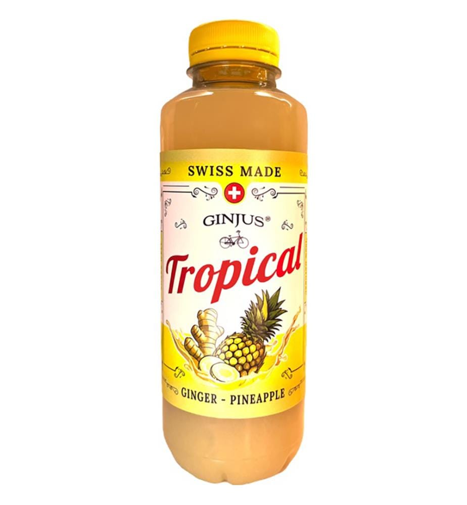 12 bouteilles de Ginjus Tropical - 500 ml - NOUVEAU