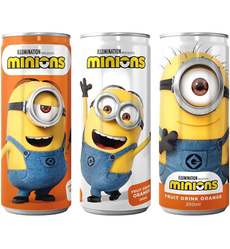 Boissons pour enfants Minions, canette - 250 ml