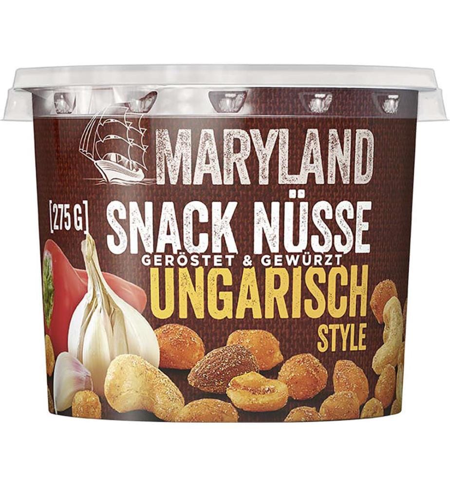 6x Maryland Snack Noix Style Hongrois - 275g