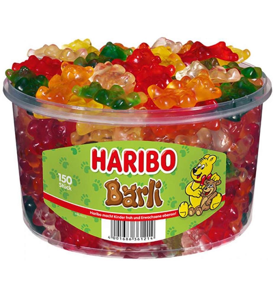 150x Haribo Oursons boîte - 1200g