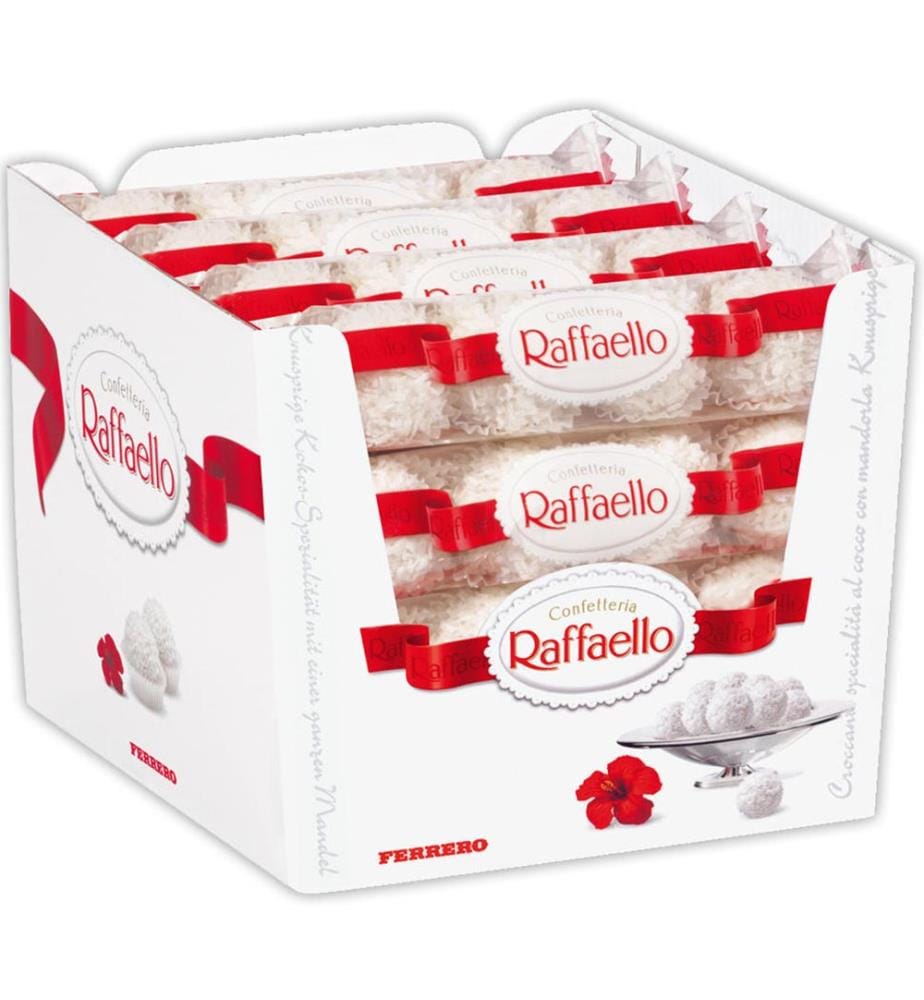 16x Ferrero Raffaello barre T4 - 40g