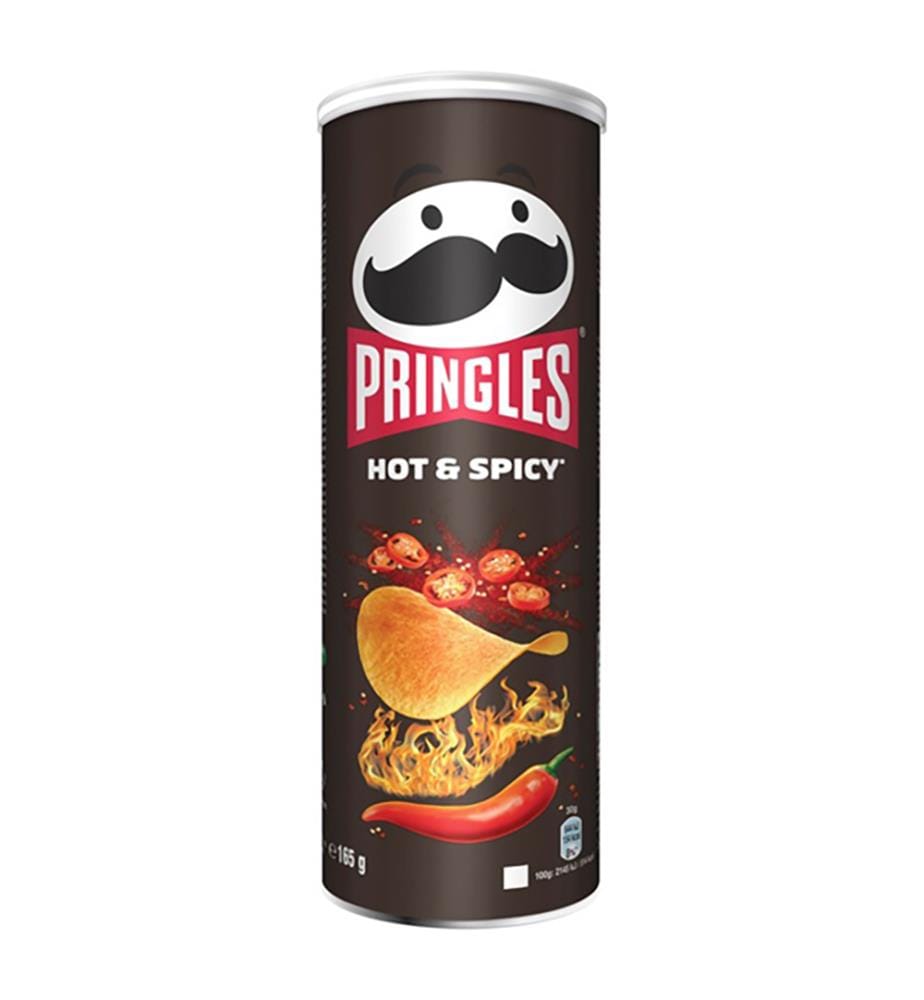 Lot de 19 Pringles Hot & Spicy - 165g