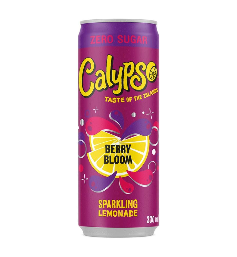 Lot de 12 Calypso Berry Bloom Limonade Dose - 330ml