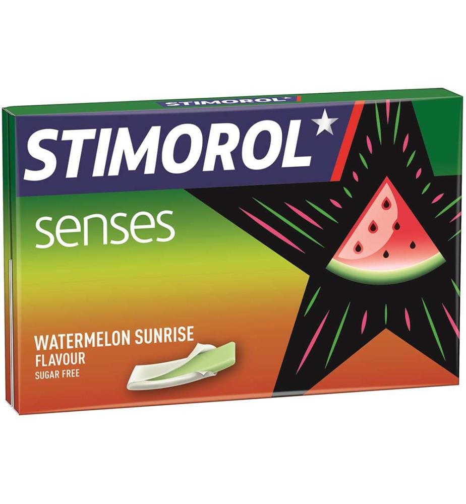 18x Stimorol Senses Pastèque - 23g
