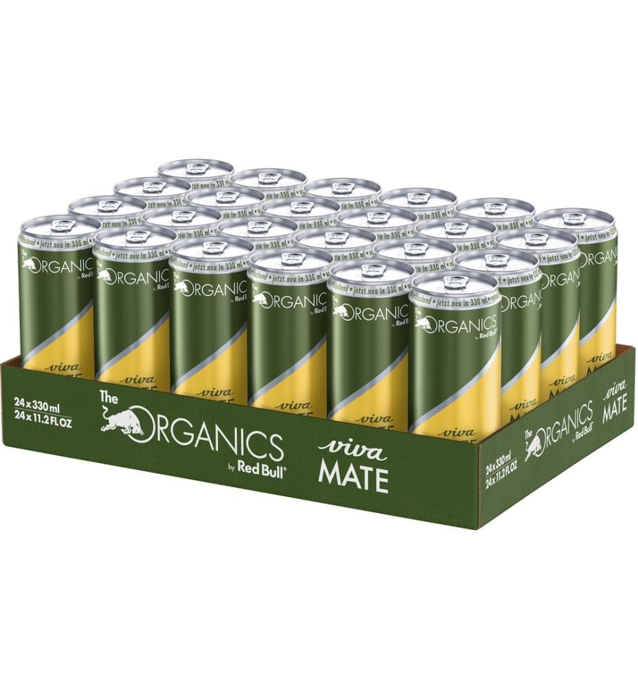 24x Red Bull Organics Viva Mate - 330ml