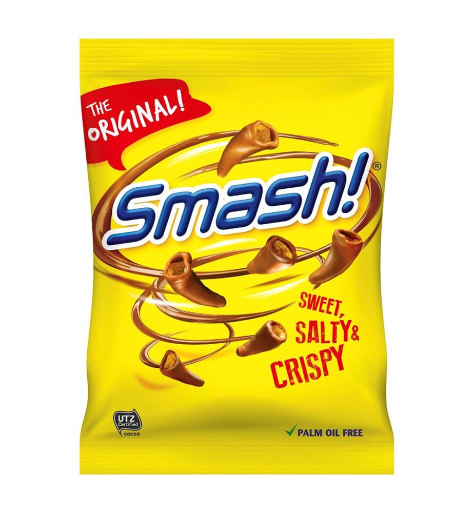 Lot de 21 Smash Maissnack mit Schokolade Beutel - 100g