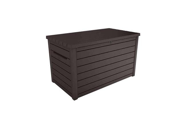 Coffre de Rangement Extérieur Ontario 870 L - Brun Foncé