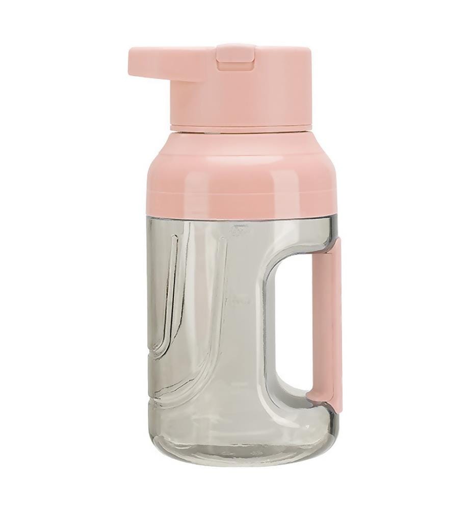 Mixeur électrique rechargeable et portable d'une capacité de 1 500 ml - Rose