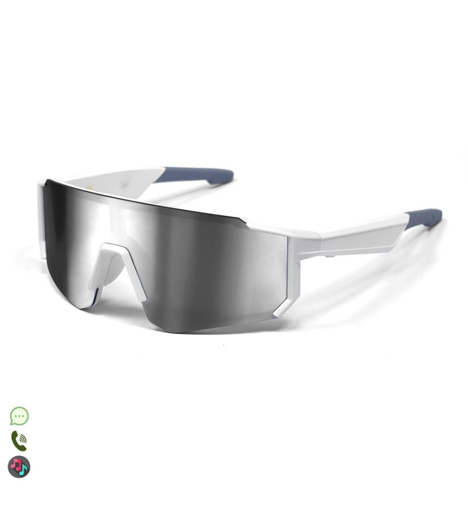 Lunettes de sport intelligentes QY PRO 1 - Blanc et Gris