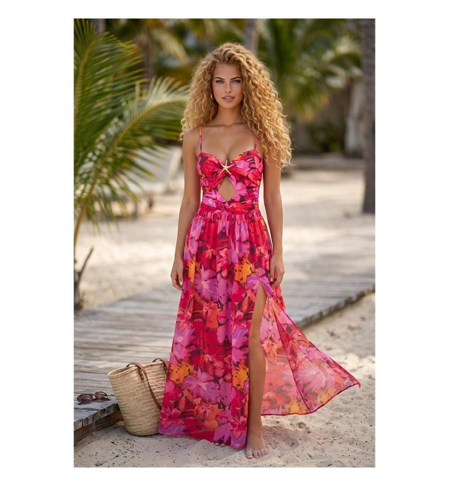 Ensemble 2 Pièces glamour - Fuchsia