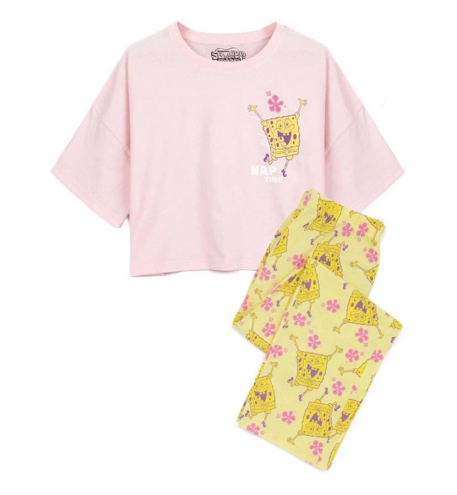 SpongeBob SquarePants - Ensemble de pyjama long NAP TIME - Femme