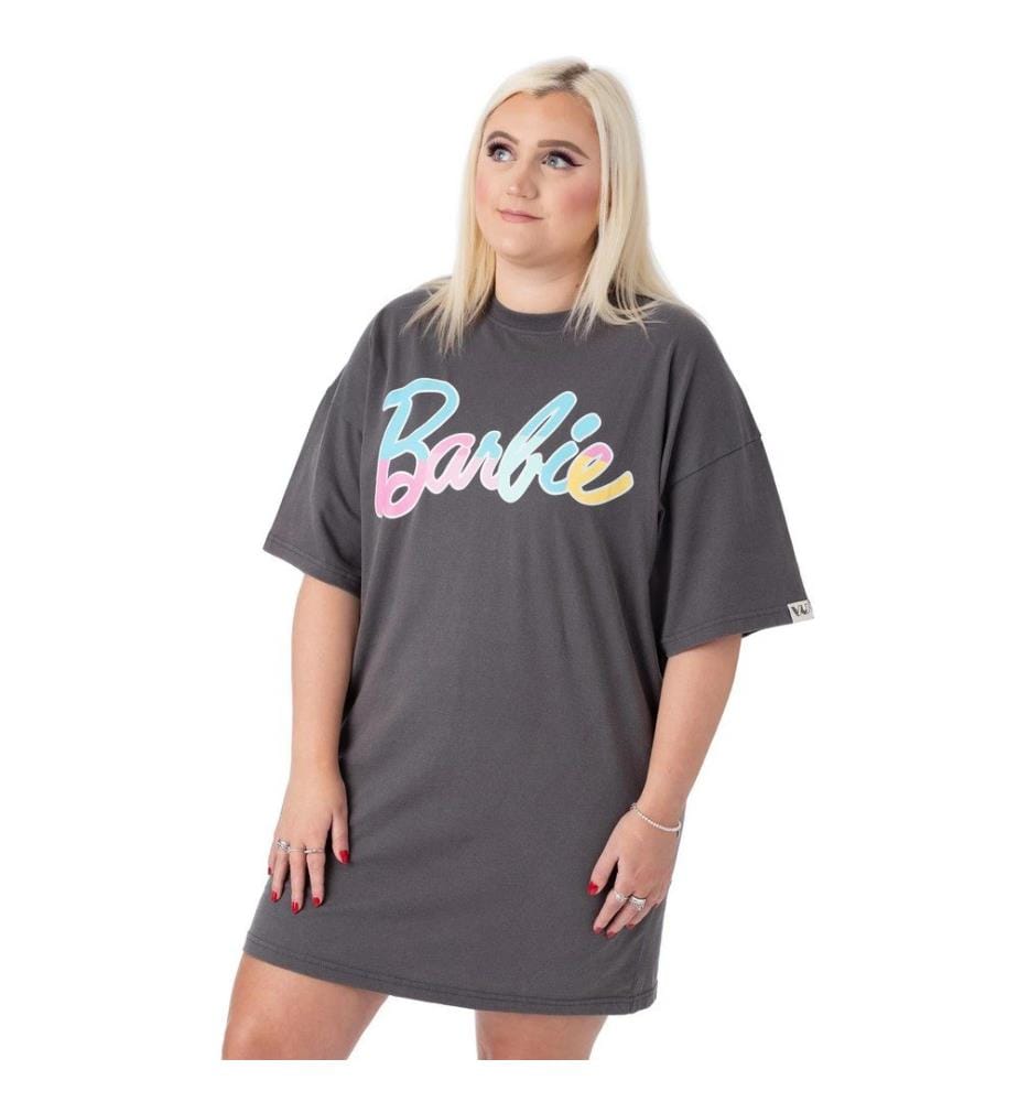 Barbie - Robe t-shirt - Femme
