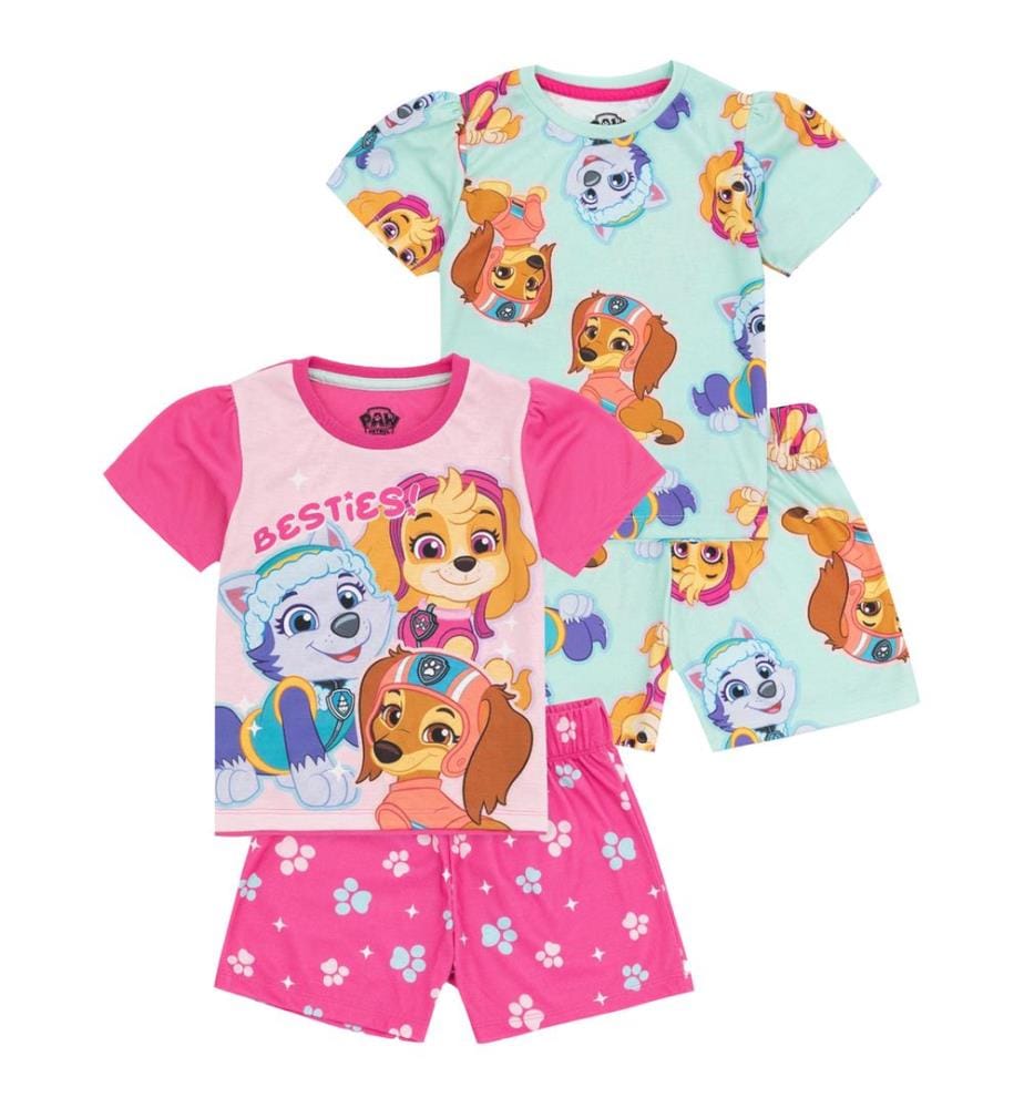 Paw Patrol - Ensemble de pyjama court - Fille