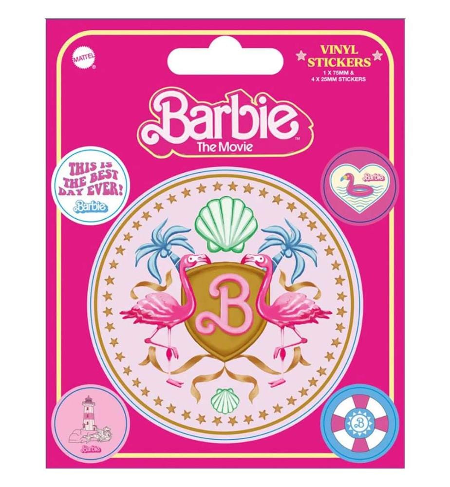 Barbie - Feuille d´autocollants