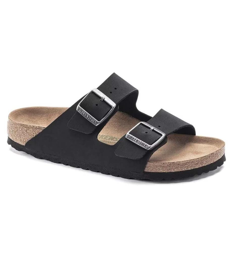 Sandales Arizona Vegan Birko-Flor Nubuck - Noir
