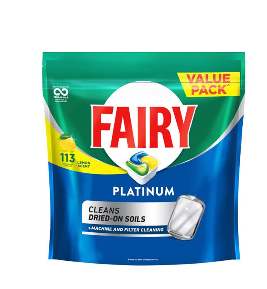 2 x Tablettes Lave-Vaisselle Platinum  1,68 kg (113 Tablettes)