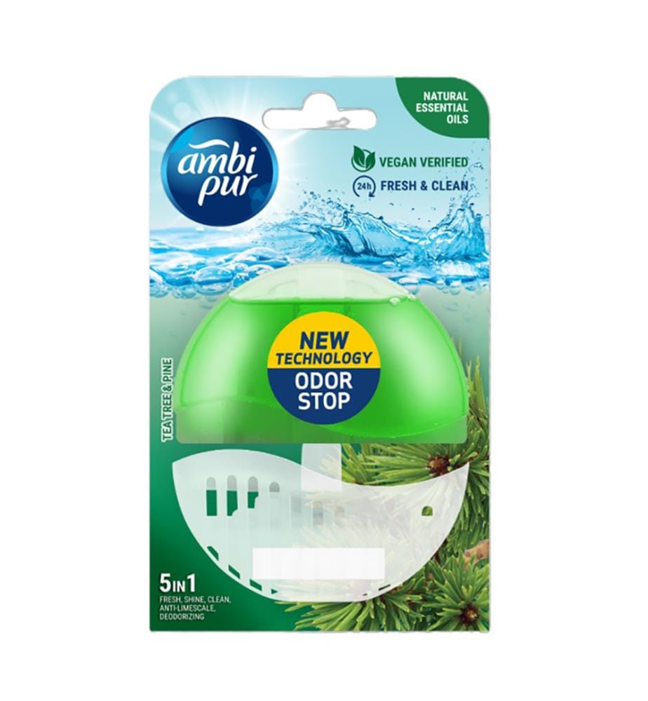 6 x Désodorisant WC Tea Tree & Pin