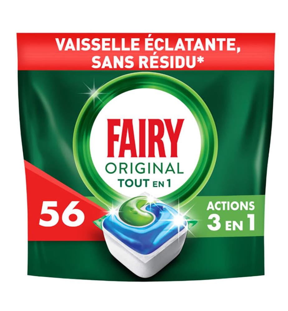 4 x Capsules Lave-Vaisselle All-in-One Original  56 Capsules