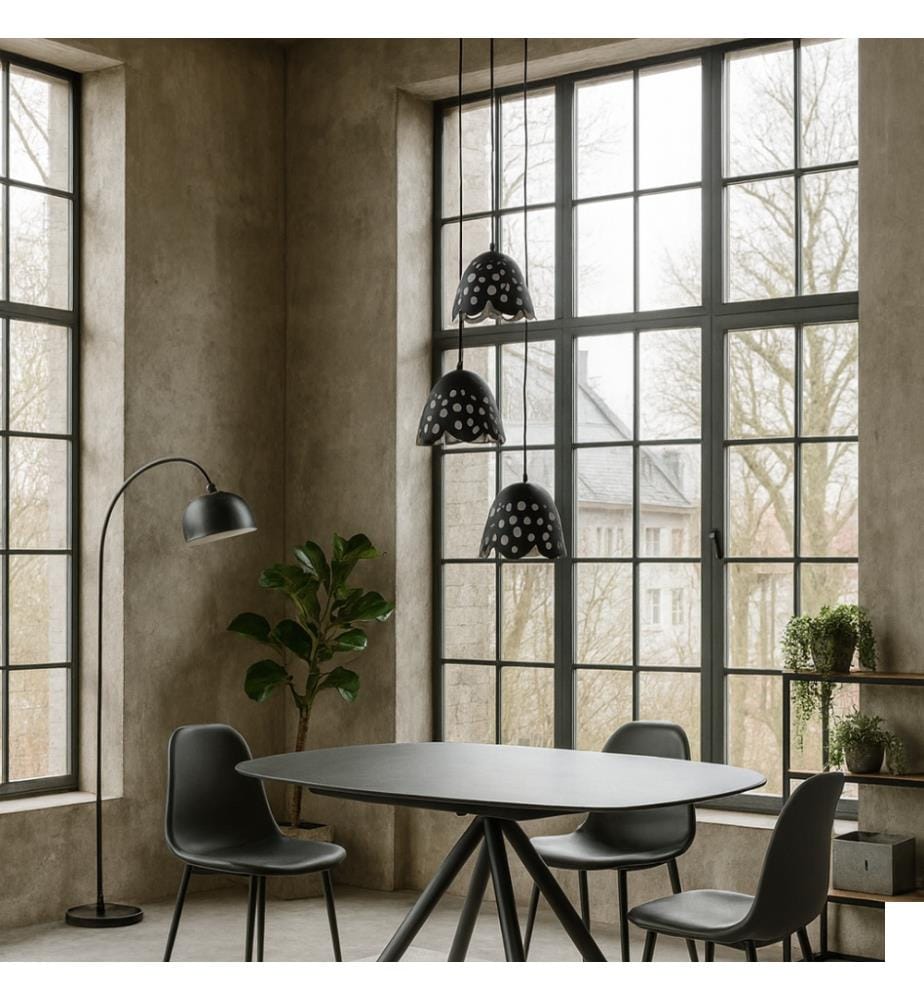 Lampe Suspendue Multi-Pendante Bells 20 x 20 x 125 cm