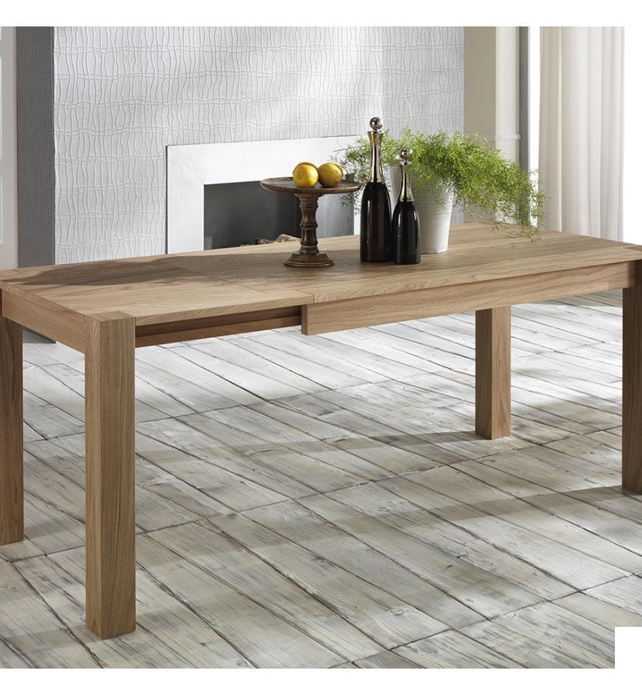 Table Extensible 140/190 x 80 cm Wood - Brown