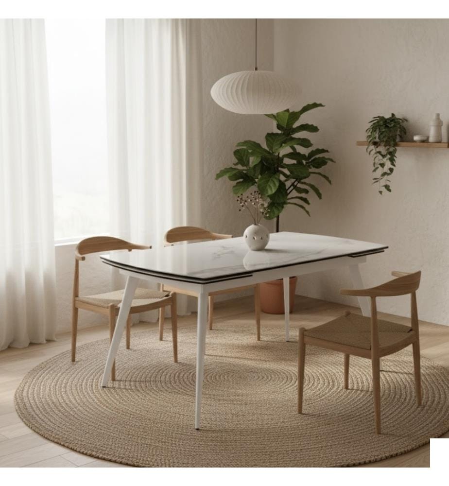 Table extensible Nicolas 140/170/200x90 cm