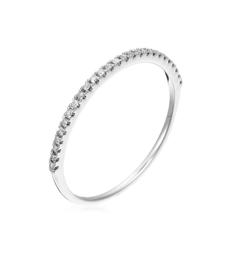 Bague Belle Alliance - Or Blanc