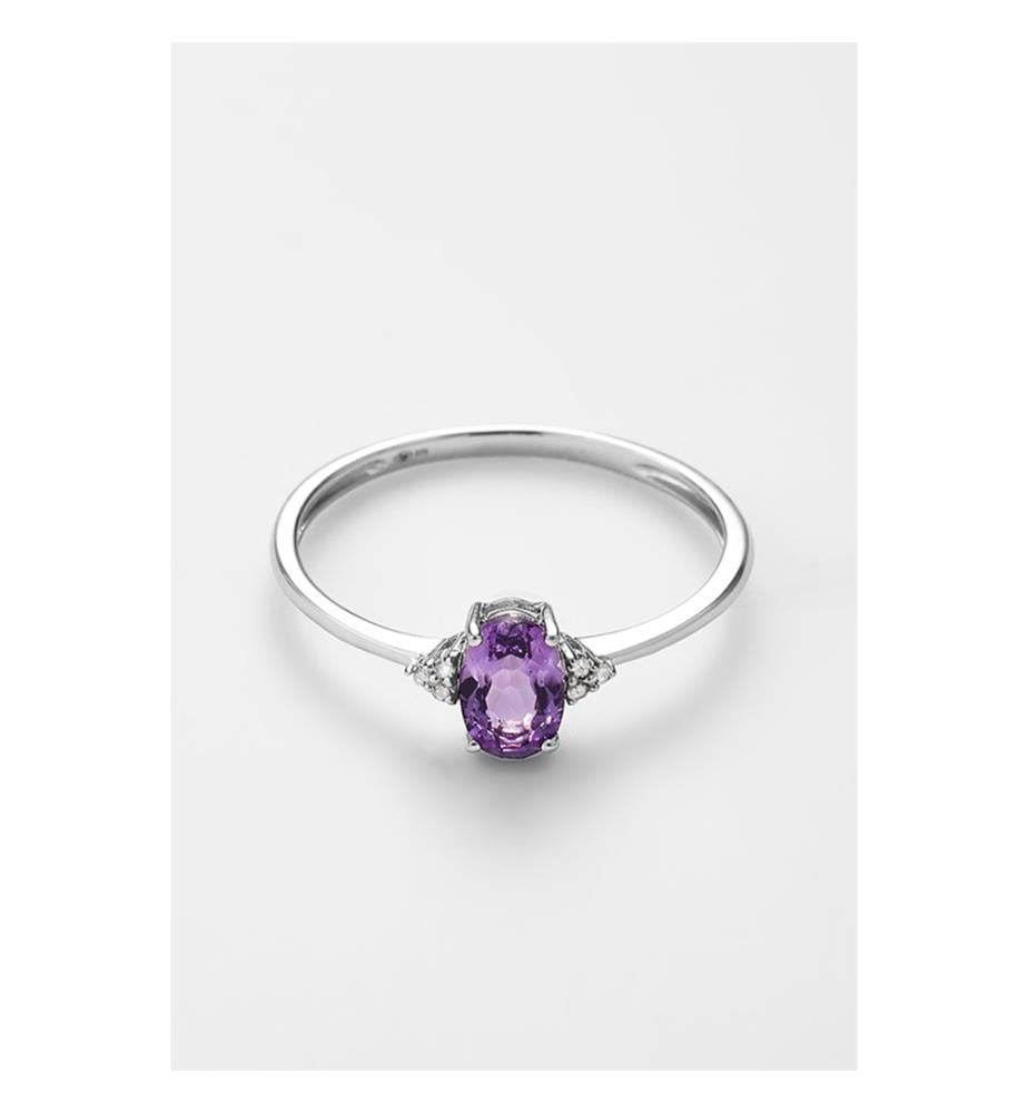 Bague Mady - Or Blanc