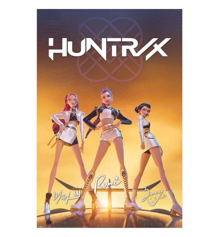 K-Pop Demon Hunters - Poster motif/style Longue HUNTRIX