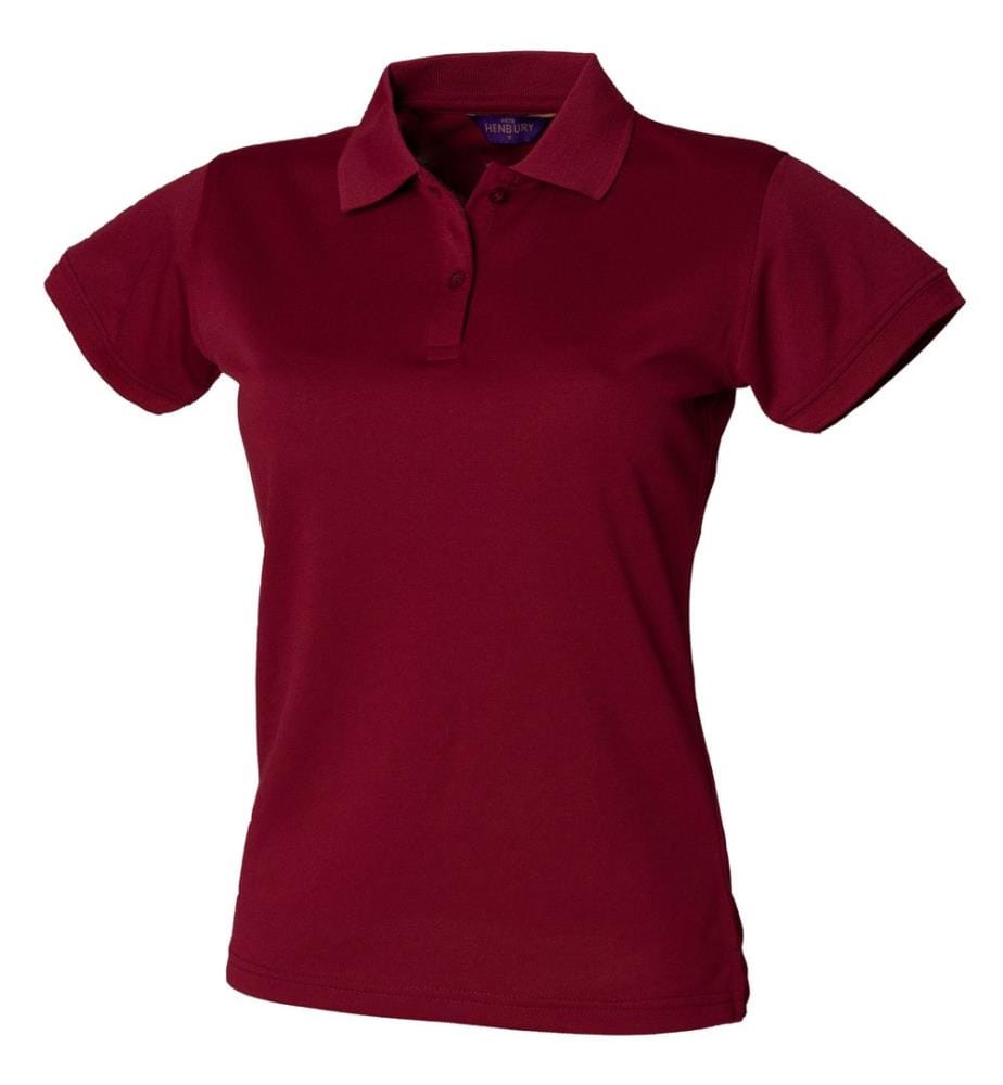 Henbury - Polo sport à forme ajustée - Femme