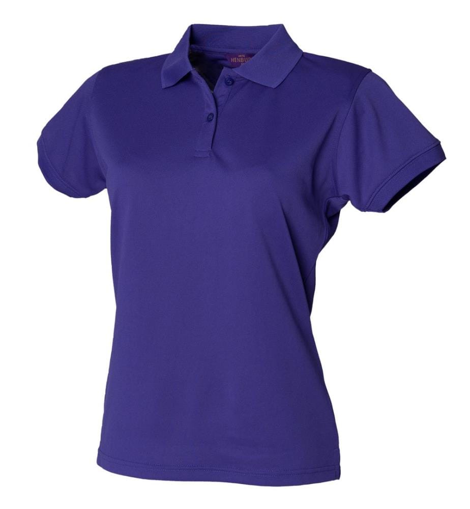 Henbury - Polo sport à forme ajustée - Femme