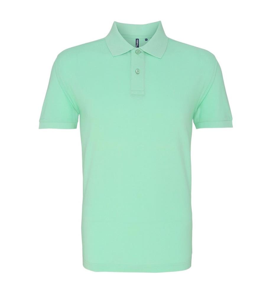 Asquith & Fox - Polo uni manches courtes - Homme