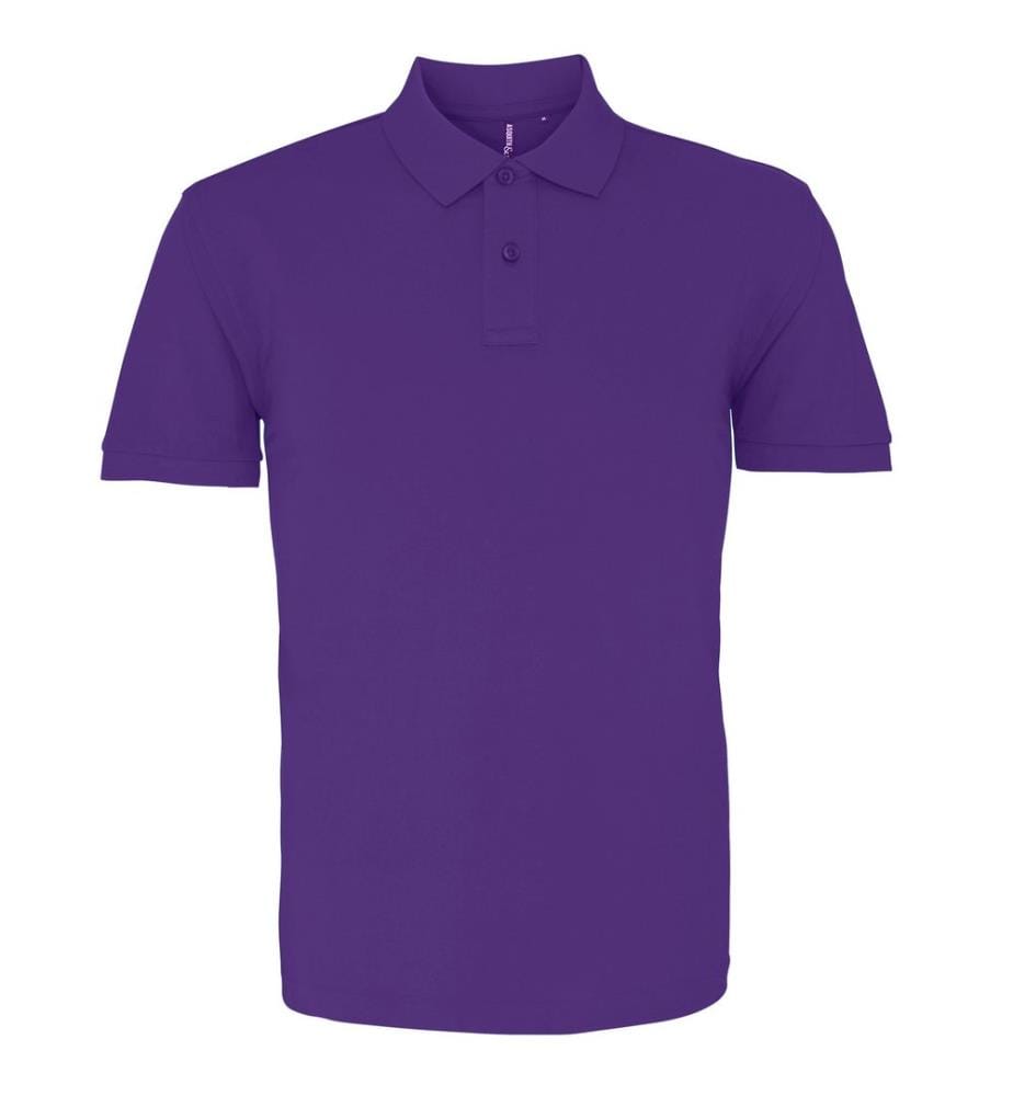 Asquith & Fox - Polo uni manches courtes - Homme