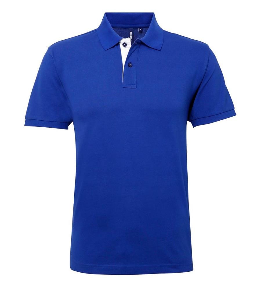 Asquith & Fox - Polo contrasté manches courtes - Homme