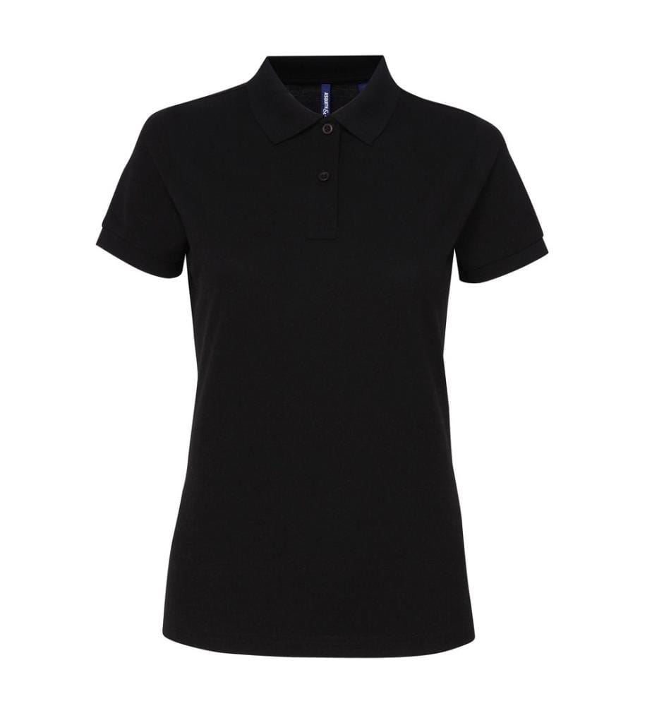 Asquith & Fox - Polo uni manches courtes - Femme
