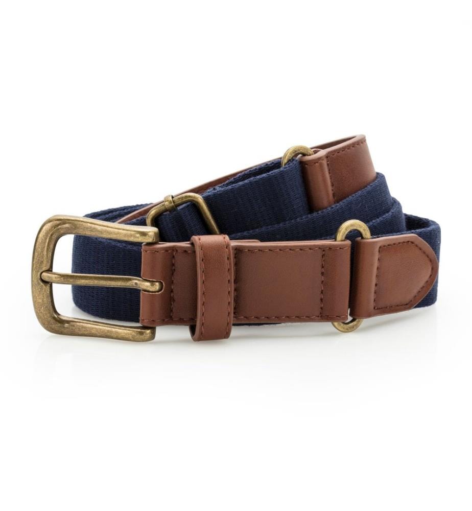 Asquith & Fox - Ceinture en simili cuir et toile - Homme