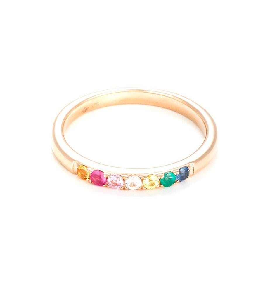 Bague Color Line - Or Rose 375/1000