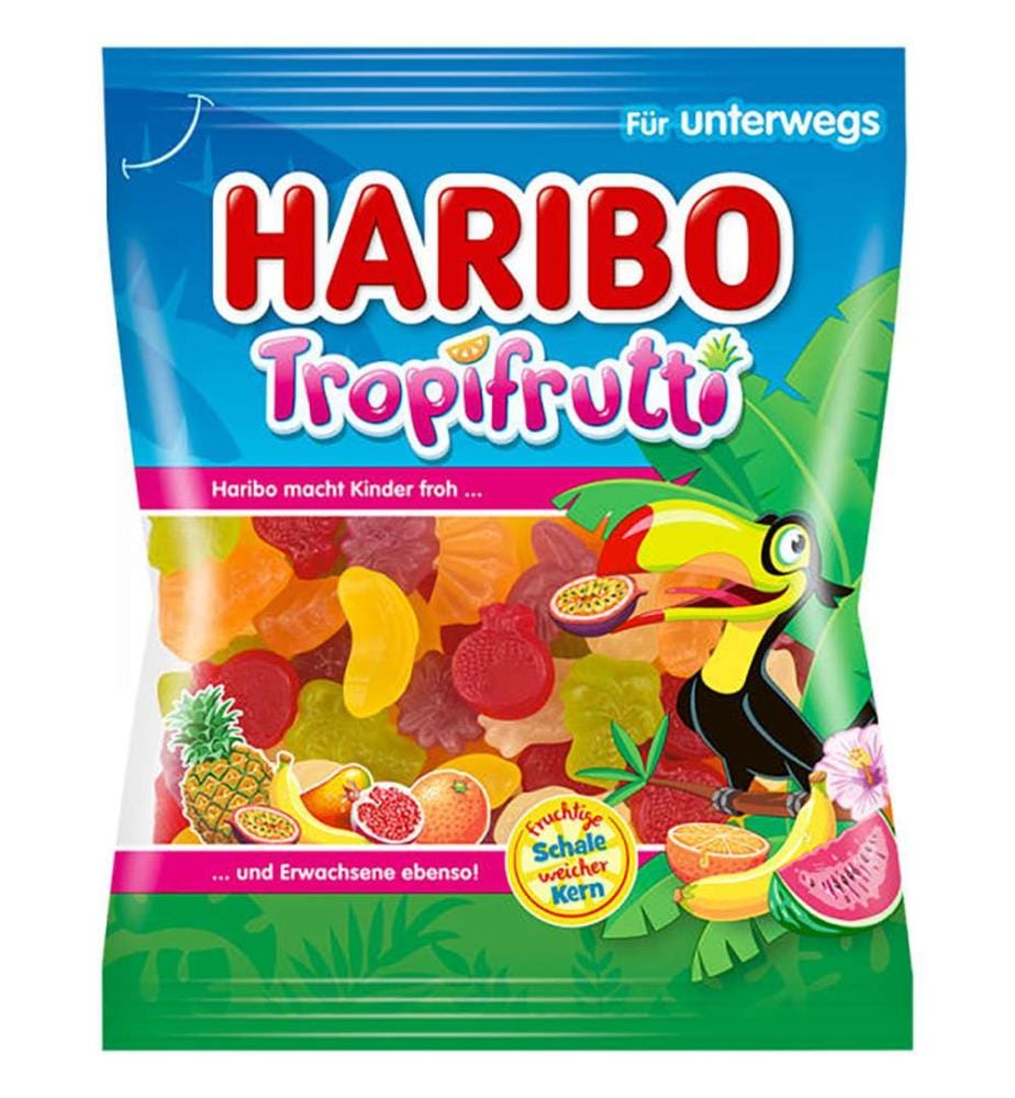 30x sachets "Haribo" Tropi Frutti - 100g