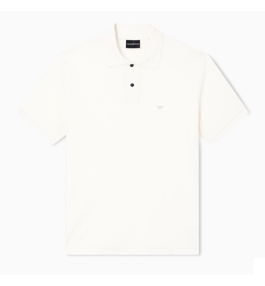 Polo Piqué Slim-Fit - Blanc